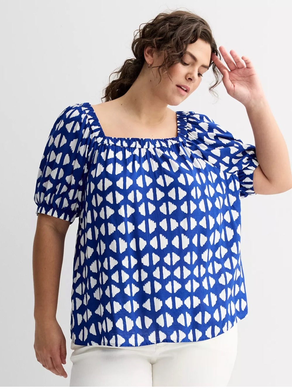Sonoma Goods For Life Square neck Peasant Top size XXL